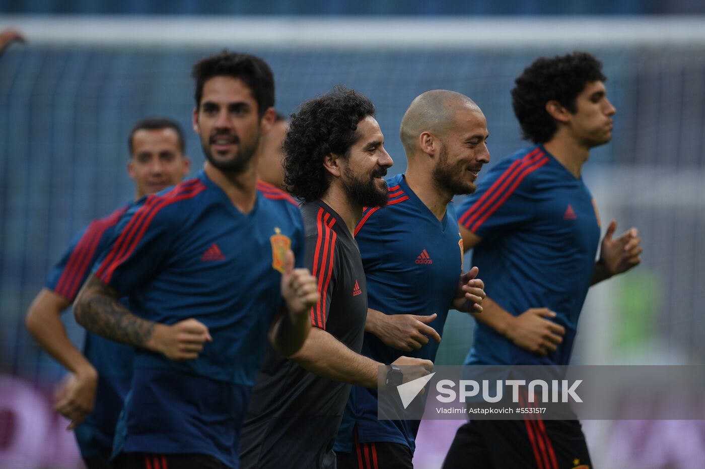 Russia World Cup Spain Training