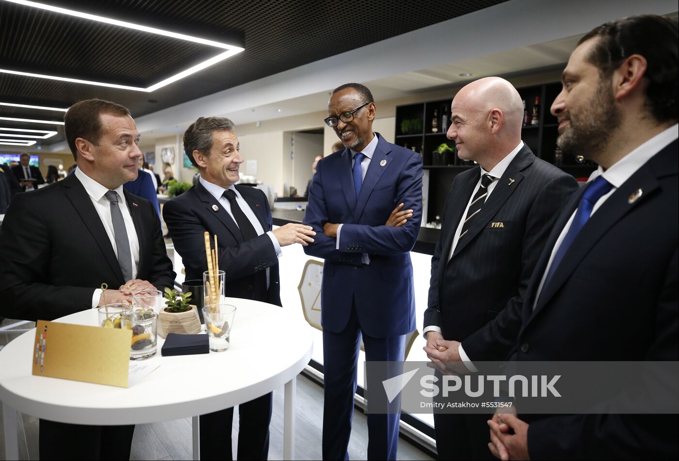 President Putin, PM Medvedev attend 2018 FIFA World Cup opening ceremony