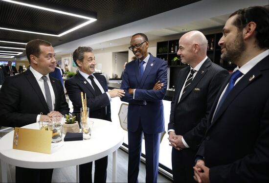 President Putin, PM Medvedev attend 2018 FIFA World Cup opening ceremony
