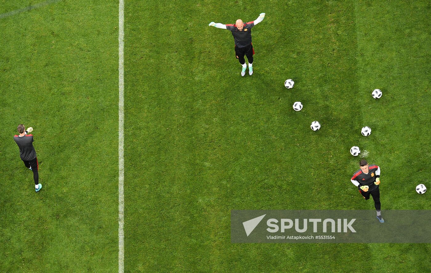 Russia World Cup Spain Training