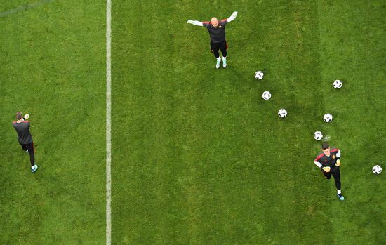 Russia World Cup Spain Training
