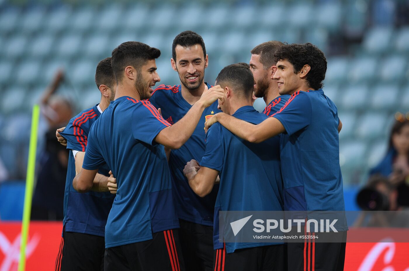 Russia World Cup Spain Training