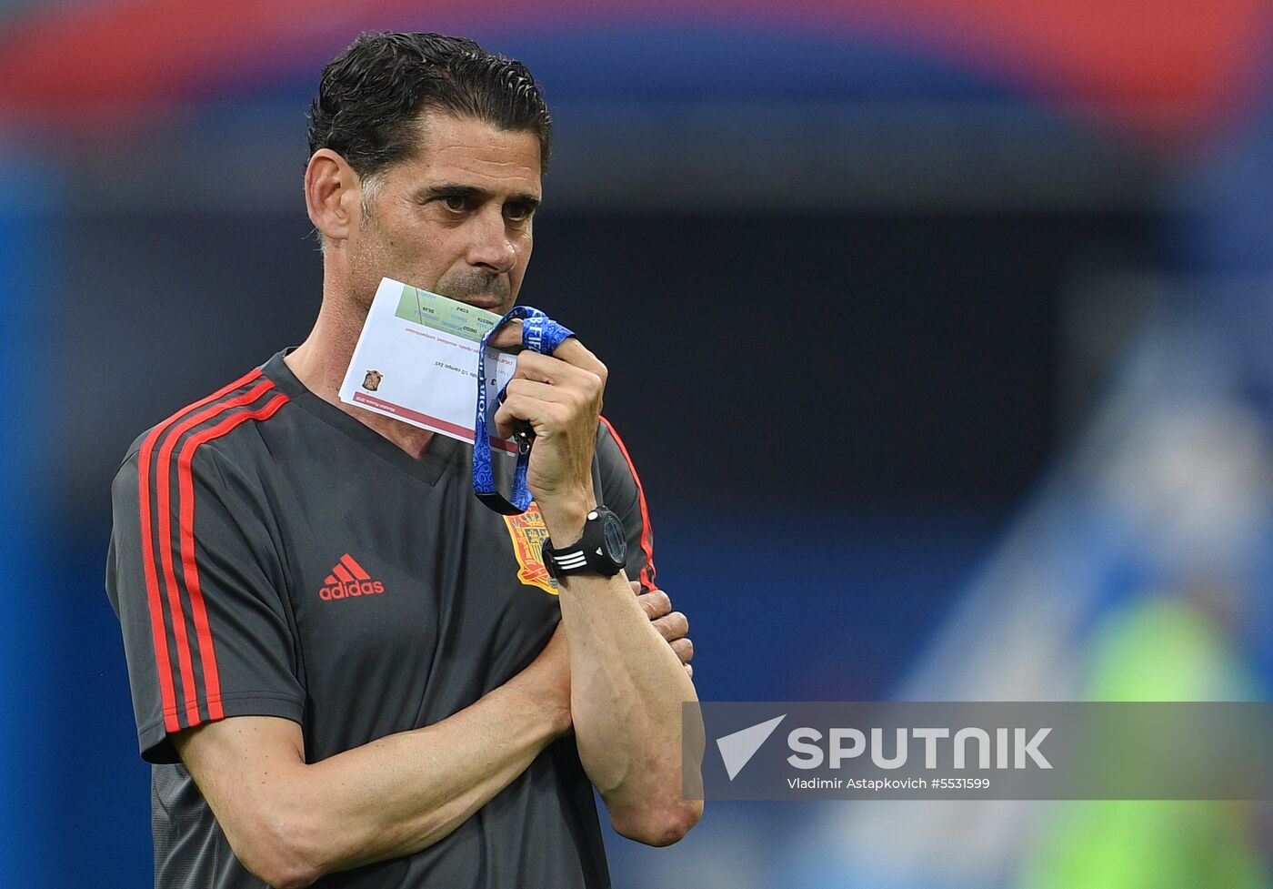 Russia World Cup Spain Training