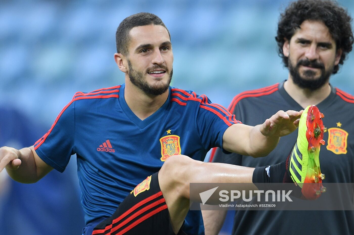Russia World Cup Spain Training
