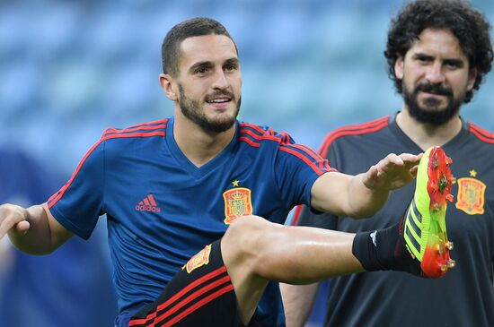 Russia World Cup Spain Training