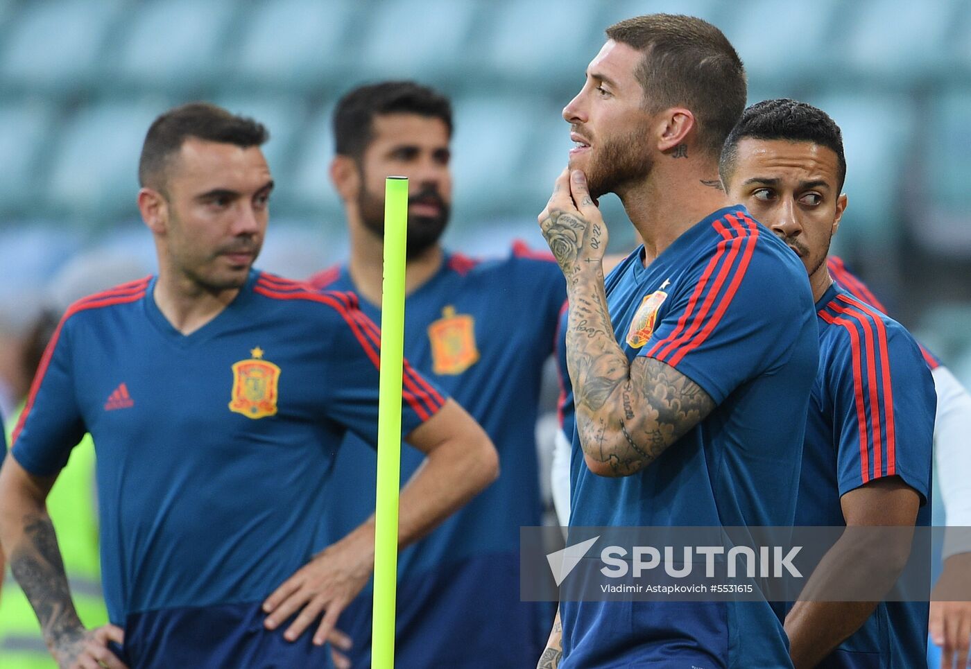 Russia World Cup Spain Training
