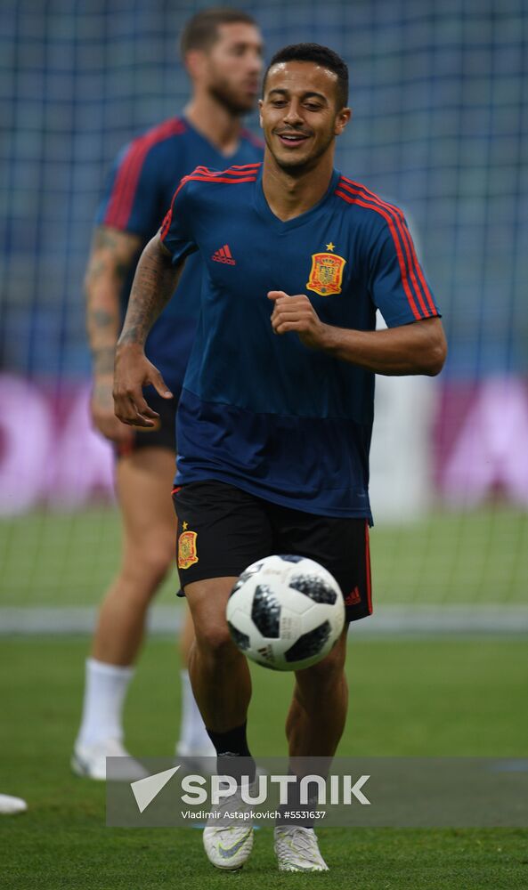Russia World Cup Spain Training