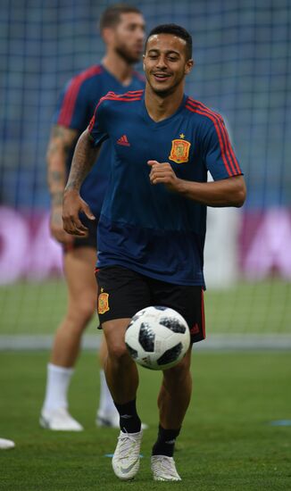 Russia World Cup Spain Training