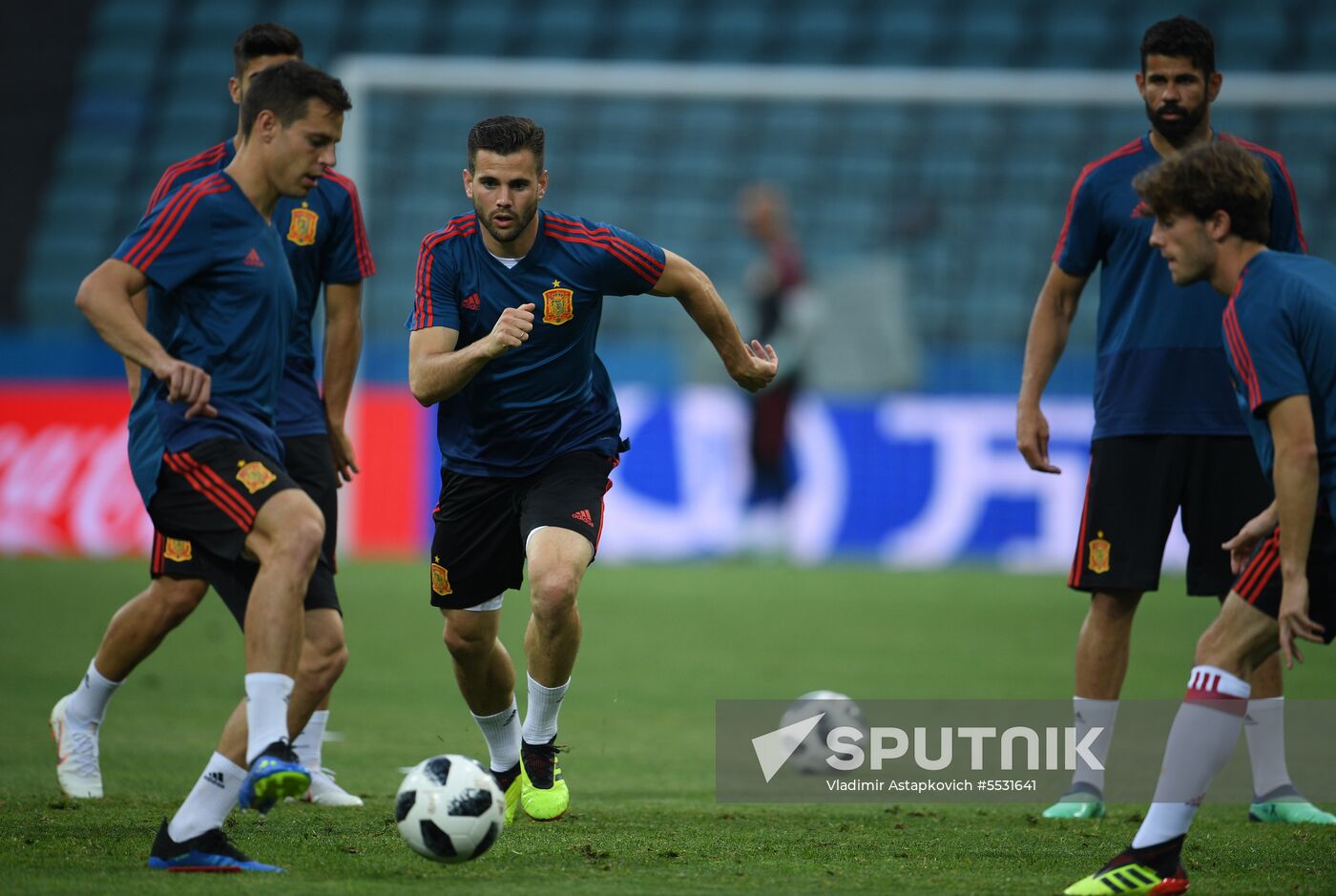 Russia World Cup Spain Training
