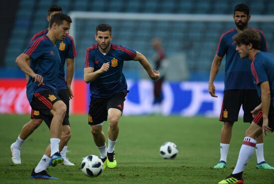 Russia World Cup Spain Training