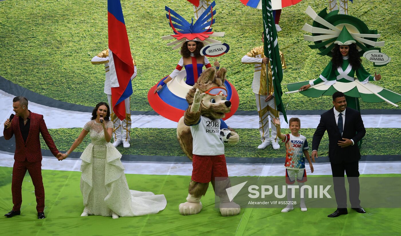 Russia World Cup Opening Ceremony 
