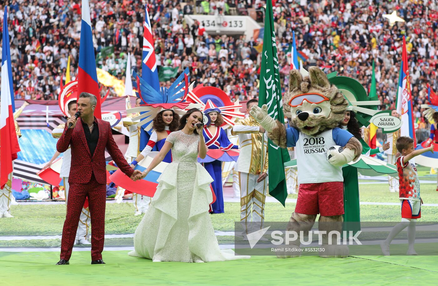 Russia World Cup Opening Ceremony 