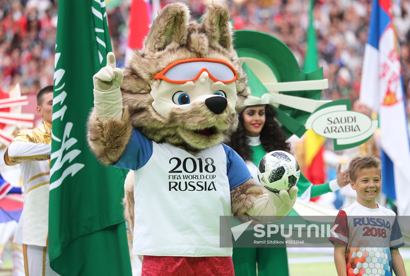 Russia World Cup Opening Ceremony 