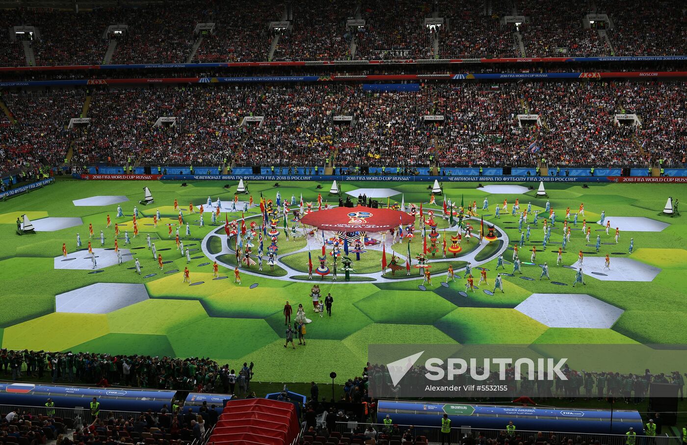 Russia World Cup Opening Ceremony 
