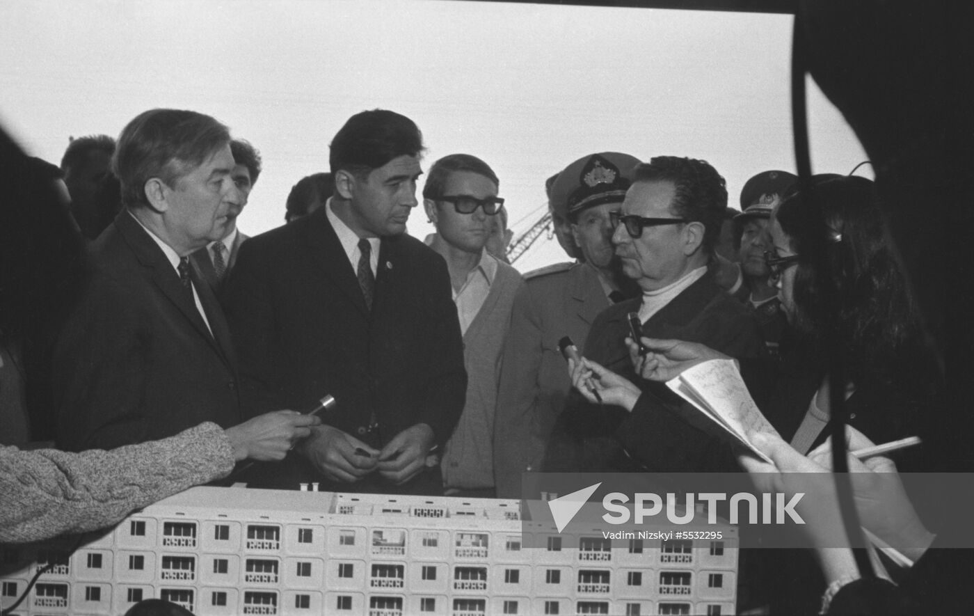 Soviet specialists in Chile