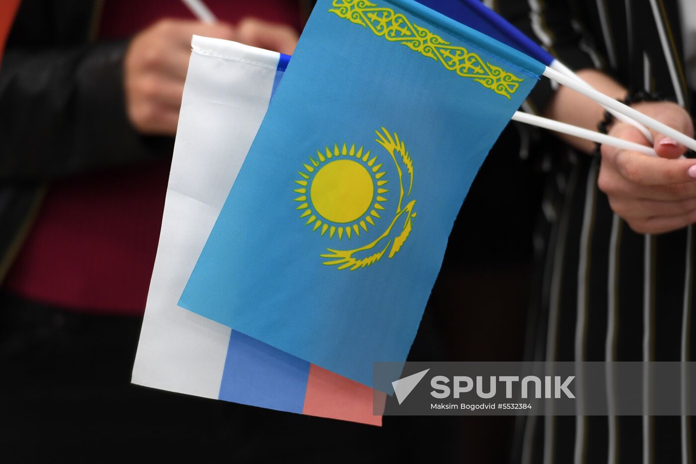 President of Kazakhstan Nursultan Nazarbayev visits Kazan