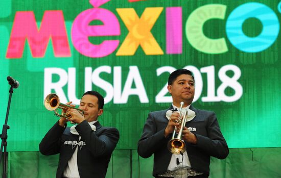 Opening of Mexico House at 2018 FIFA World Cup