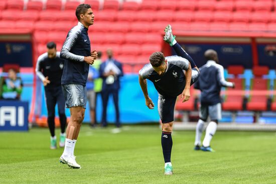 Russia World Cup France Training