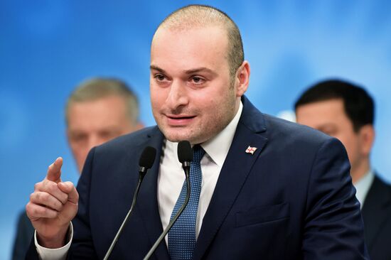 Candidate for Georgian Prime Minister Mamuka Bakhtadze
