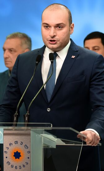 Candidate for Georgian Prime Minister Mamuka Bakhtadze