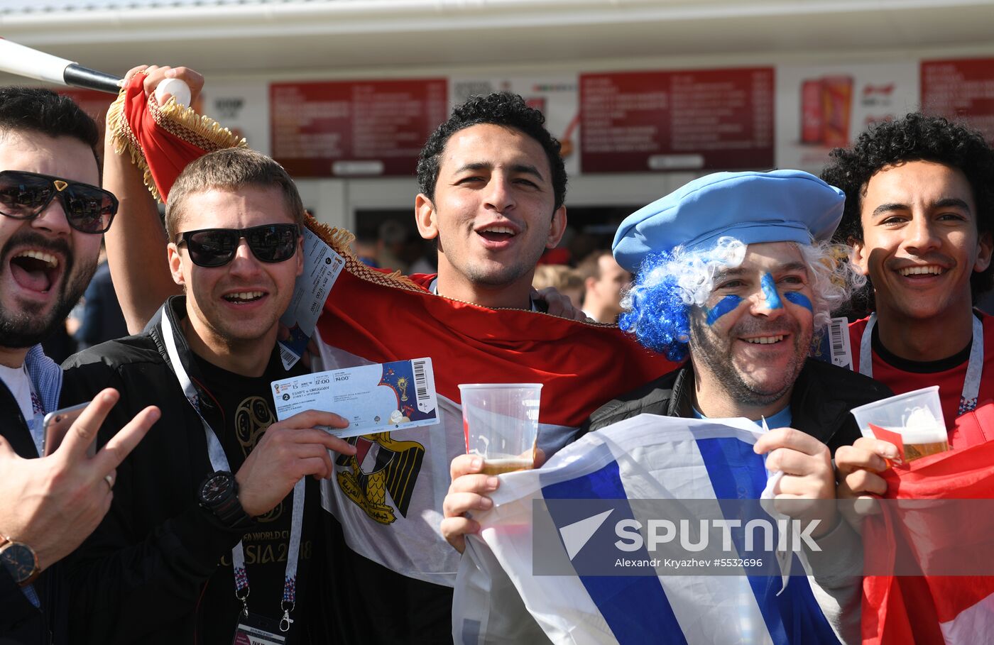 Russia World Cup Egypt - Uruguay