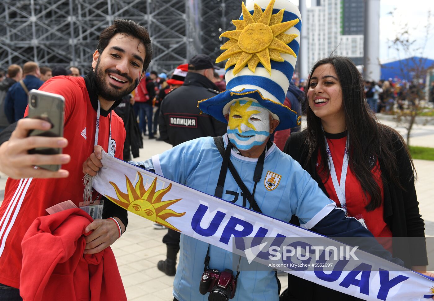 Russia World Cup Egypt - Uruguay