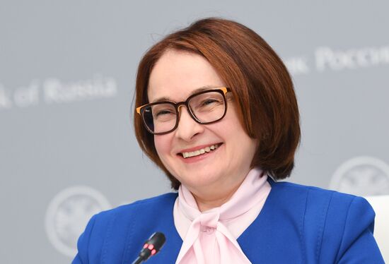 Briefing by Russian Central Bank Chair Elvira Nabiullina