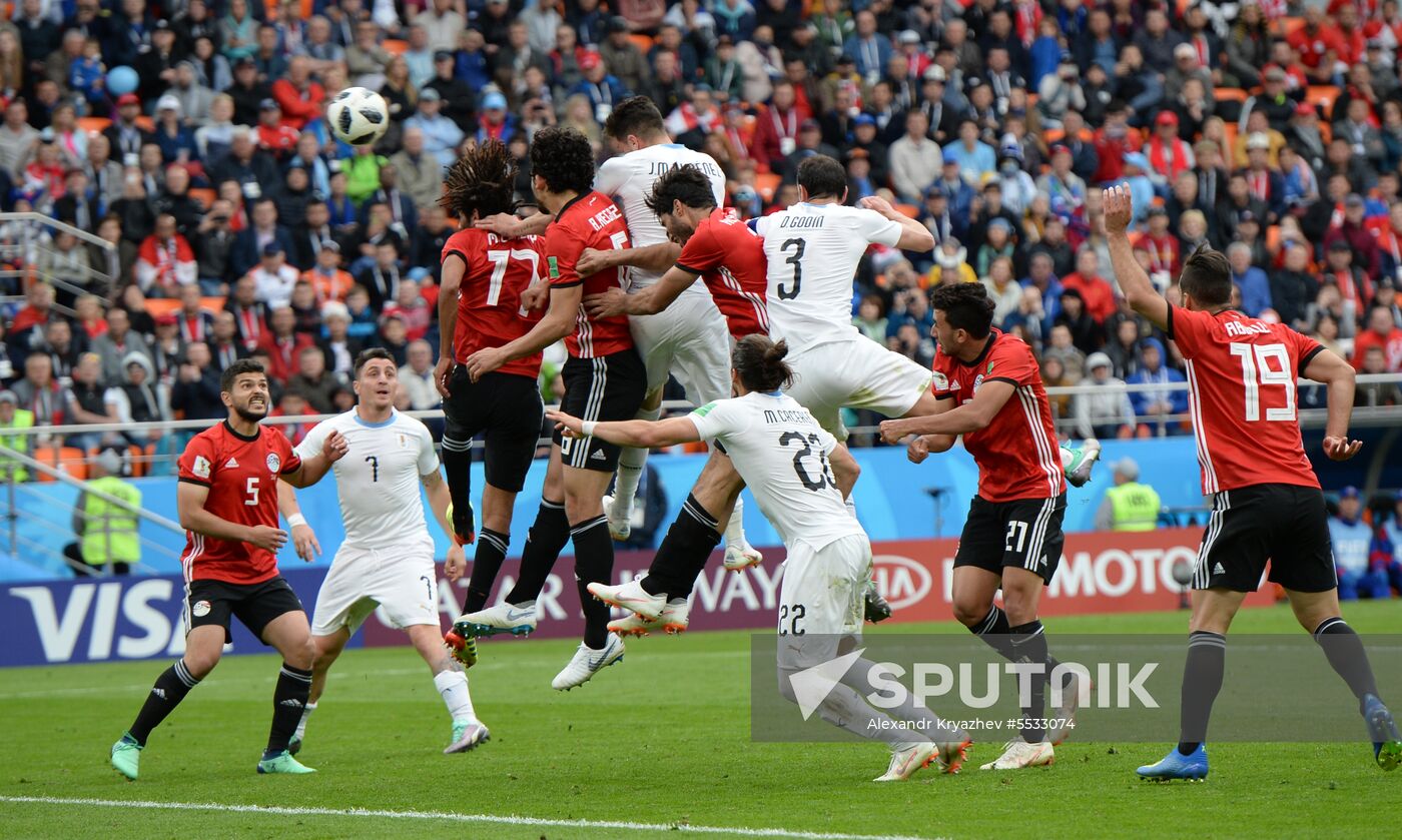 Russia World Cup Egypt - Uruguay