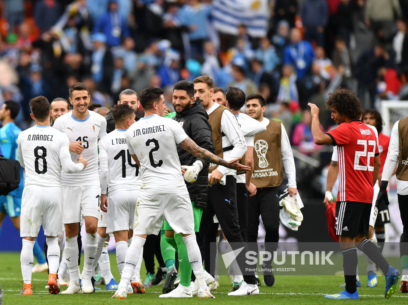 Russia World Cup Egypt - Uruguay
