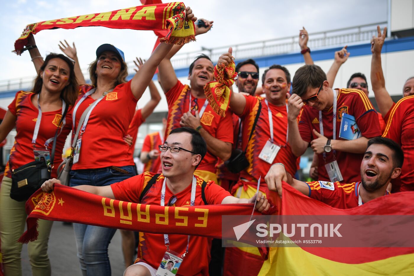 Russia World Cup Portugal - Spain
