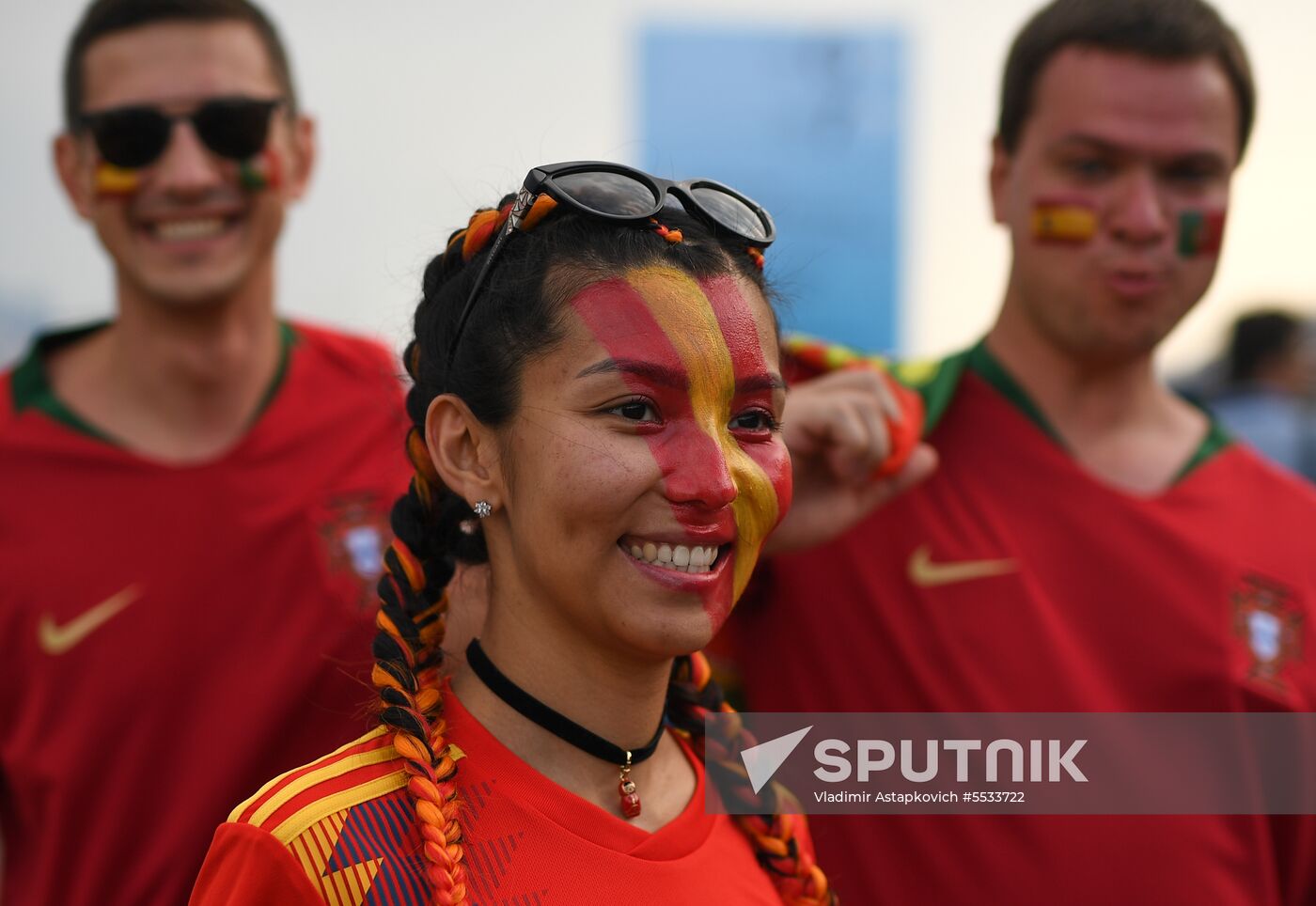 Russia World Cup Portugal - Spain