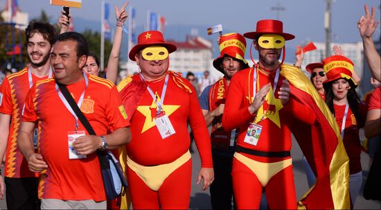 Russia World Cup Portugal - Spain