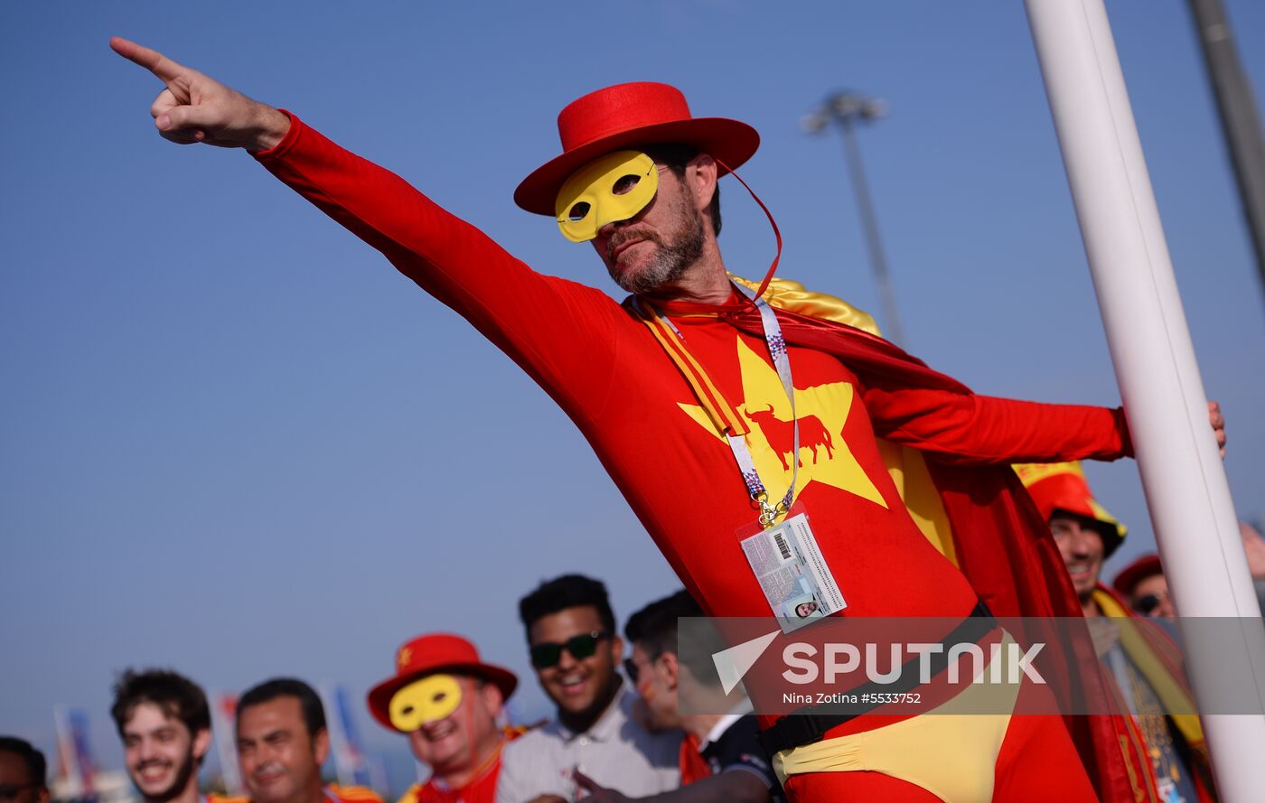Russia World Cup Portugal - Spain