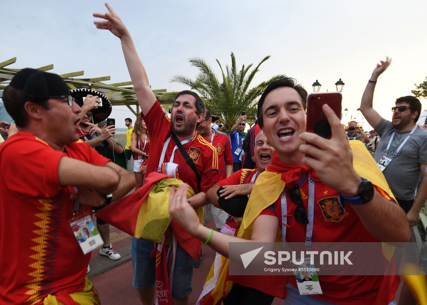 Russia World Cup Portugal - Spain