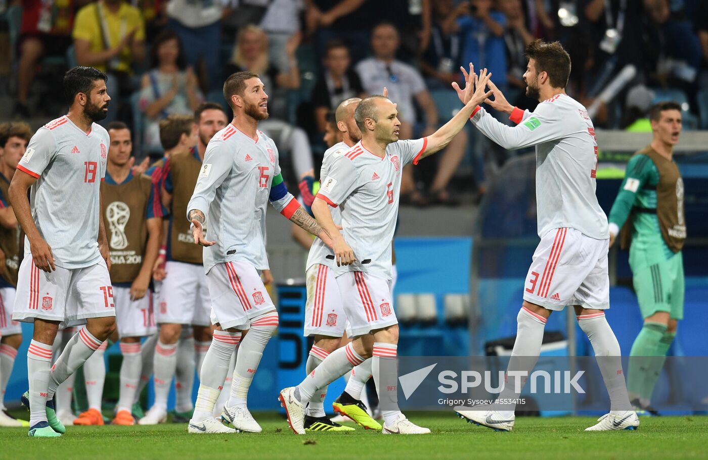 Russia World Cup Portugal - Spain