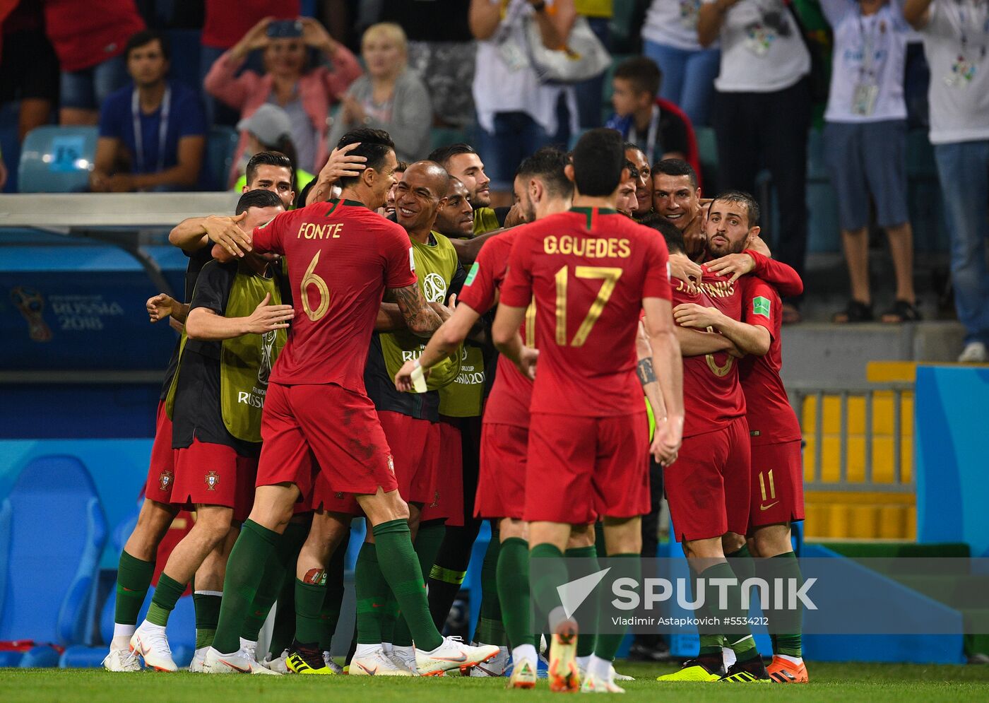 Russia World Cup Portugal - Spain