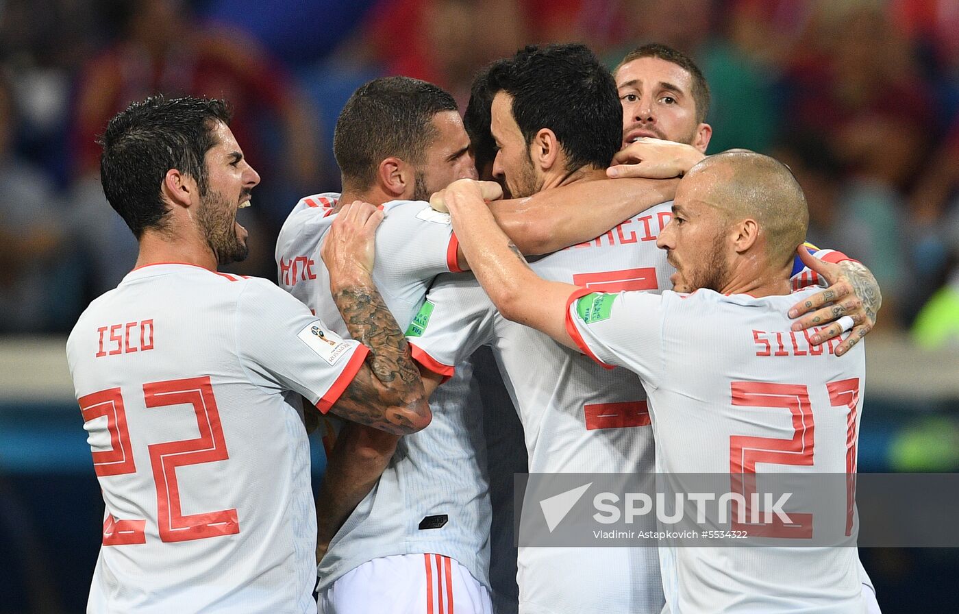 Russia World Cup Portugal - Spain