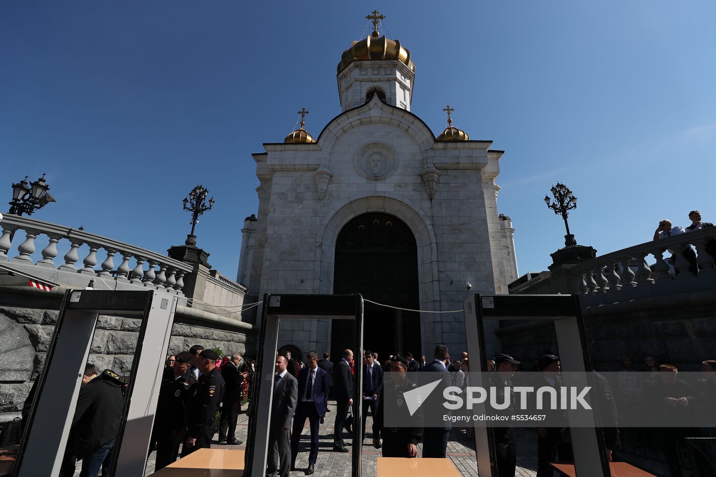 Memorial service for film director Stanislav Govorukhin