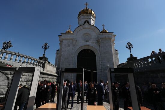 Memorial service for film director Stanislav Govorukhin