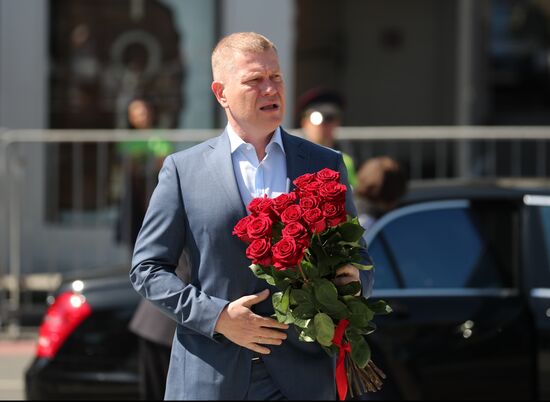 Memorial service for film director Stanislav Govorukhin