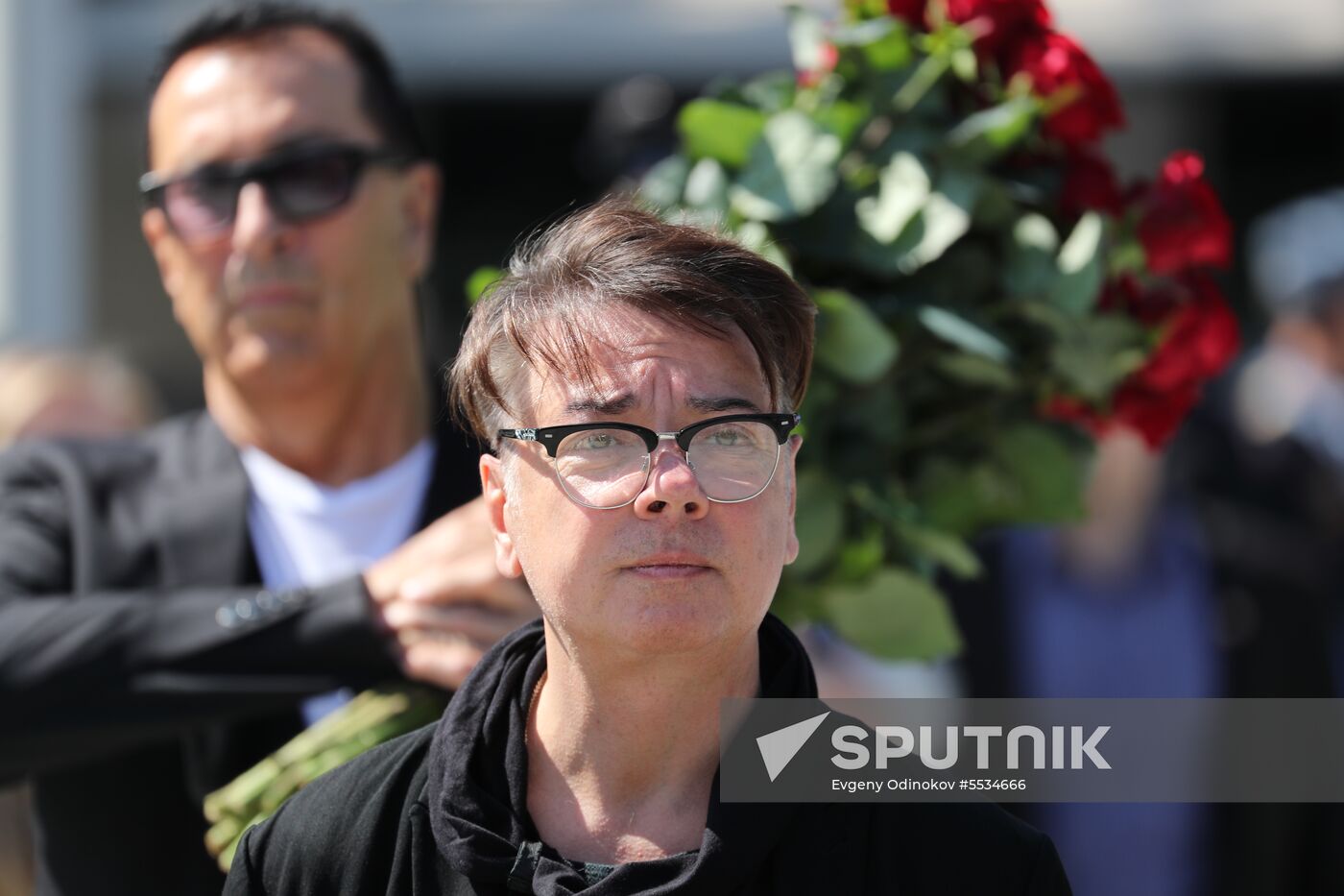 Memorial service for film director Stanislav Govorukhin