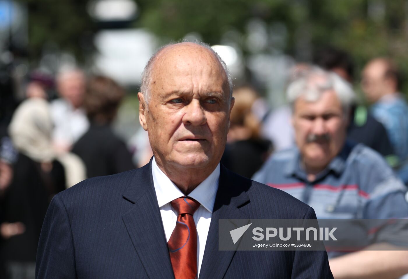 Memorial service for film director Stanislav Govorukhin