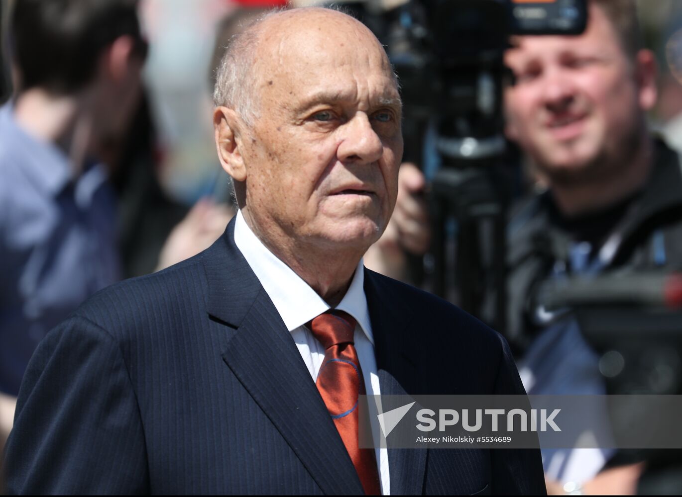 Memorial service for film director Stanislav Govorukhin