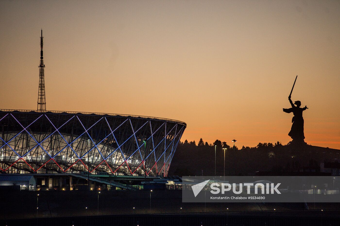 Russia World Cup Preparations Volgograd
