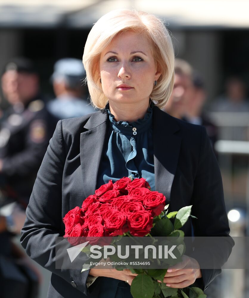 Memorial service for film director Stanislav Govorukhin