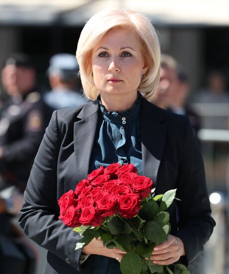 Memorial service for film director Stanislav Govorukhin