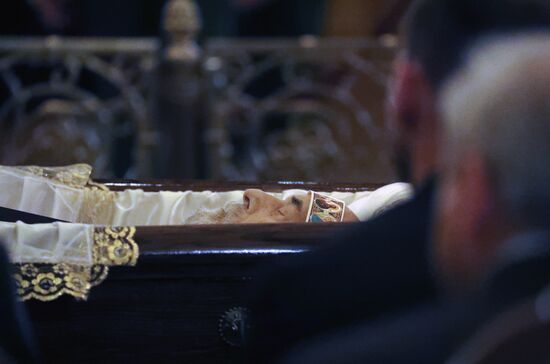 Memorial service for film director Stanislav Govorukhin