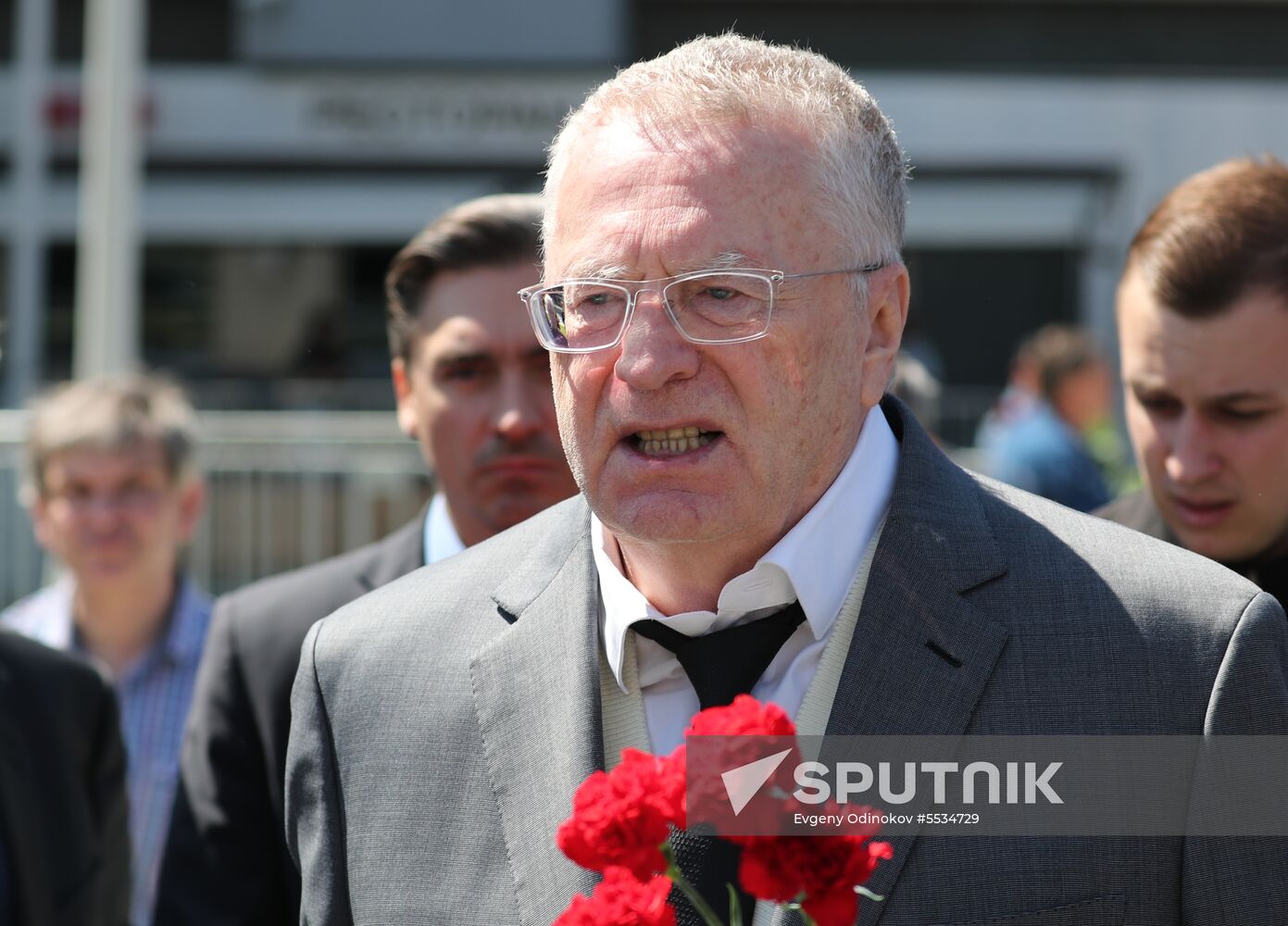 Memorial service for film director Stanislav Govorukhin