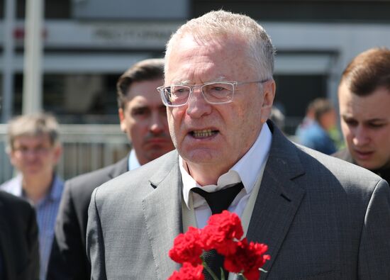 Memorial service for film director Stanislav Govorukhin