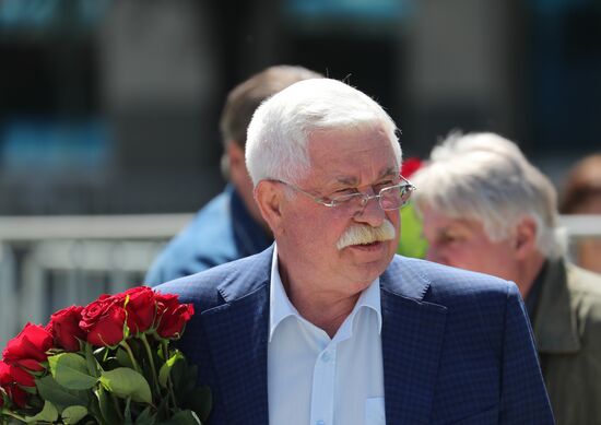 Memorial service for film director Stanislav Govorukhin